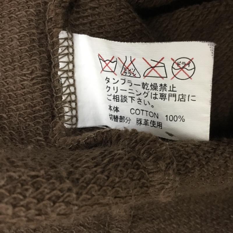 ジムマスター gym master カットソー 長袖 長袖カットソー ヘンリーネックカットソー S 無地 茶 / ブラウン / brown メンズ USED 古着 中古 10160743