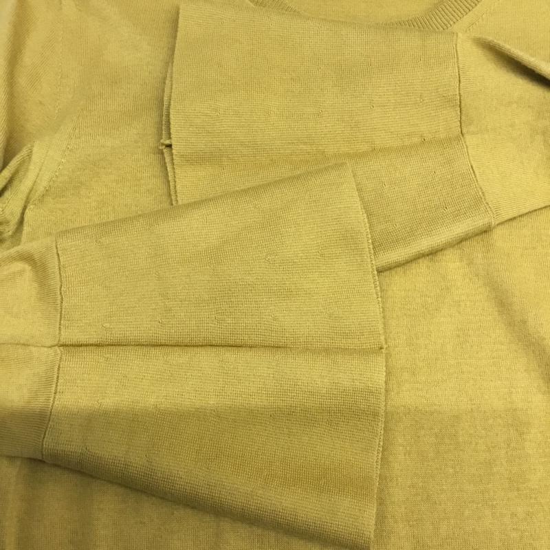 ロベルトコリーナ ROBERTO COLLINA ニット、セーター 長袖 M 無地 マスタード / マスタード / レディース USED 古着 中古 10160744