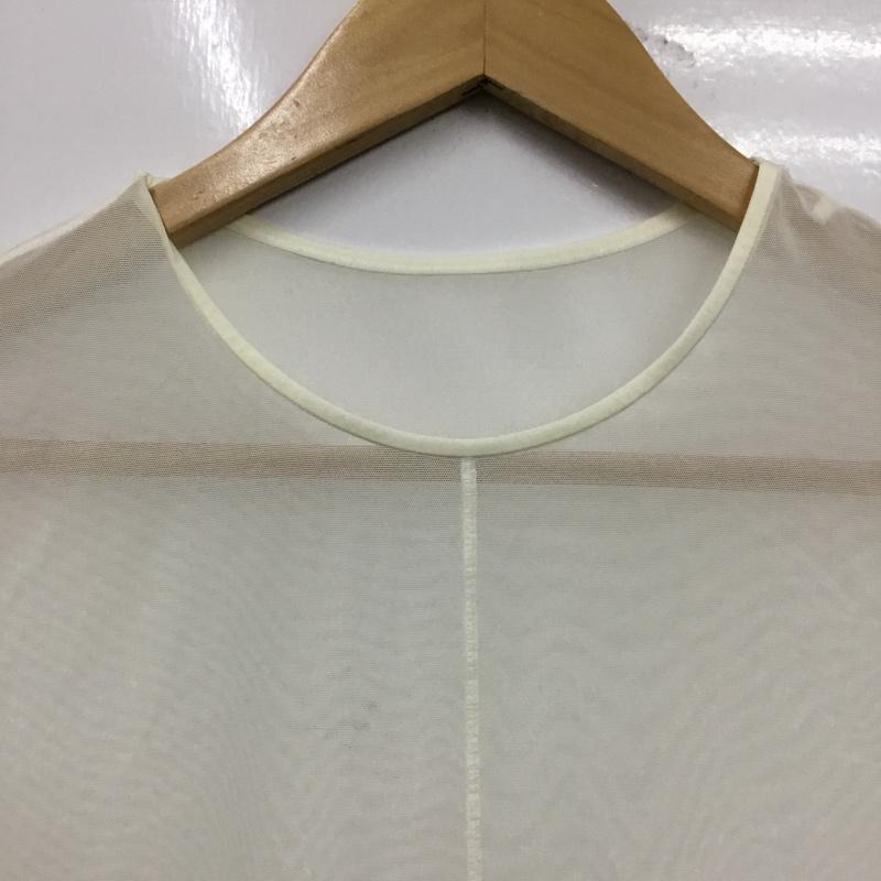 ユニクロ UNIQLO カットソー 長袖 M 無地 白 / ホワイト / white レディース USED 古着 中古 10160749