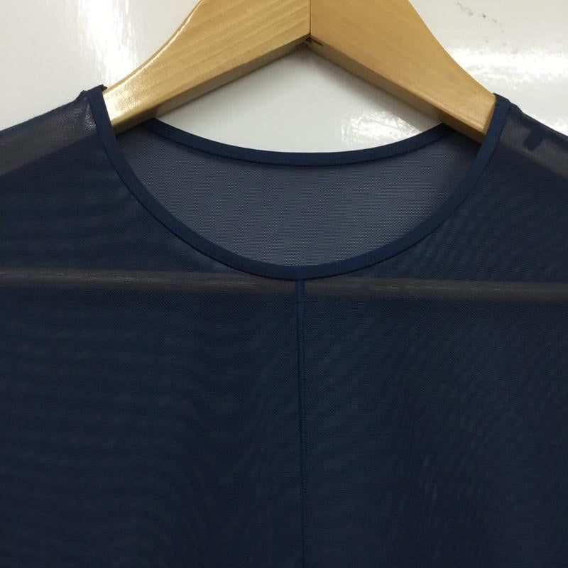 ユニクロ UNIQLO カットソー 長袖 M 無地 青 / ブルー / blue レディース USED 古着 中古 10160750
