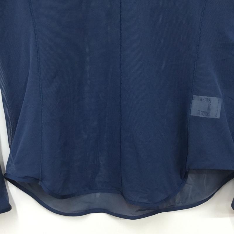 ユニクロ UNIQLO カットソー 長袖 M 無地 青 / ブルー / blue レディース USED 古着 中古 10160750