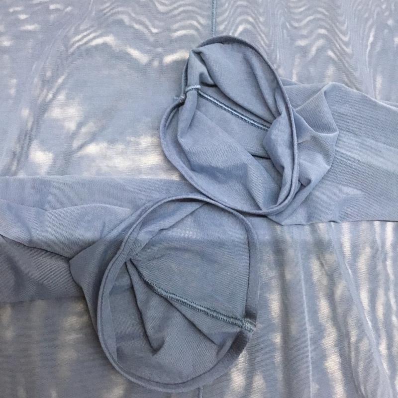 ユニクロ UNIQLO カットソー 長袖 M 無地 青 / ブルー / blue レディース USED 古着 中古 10160750