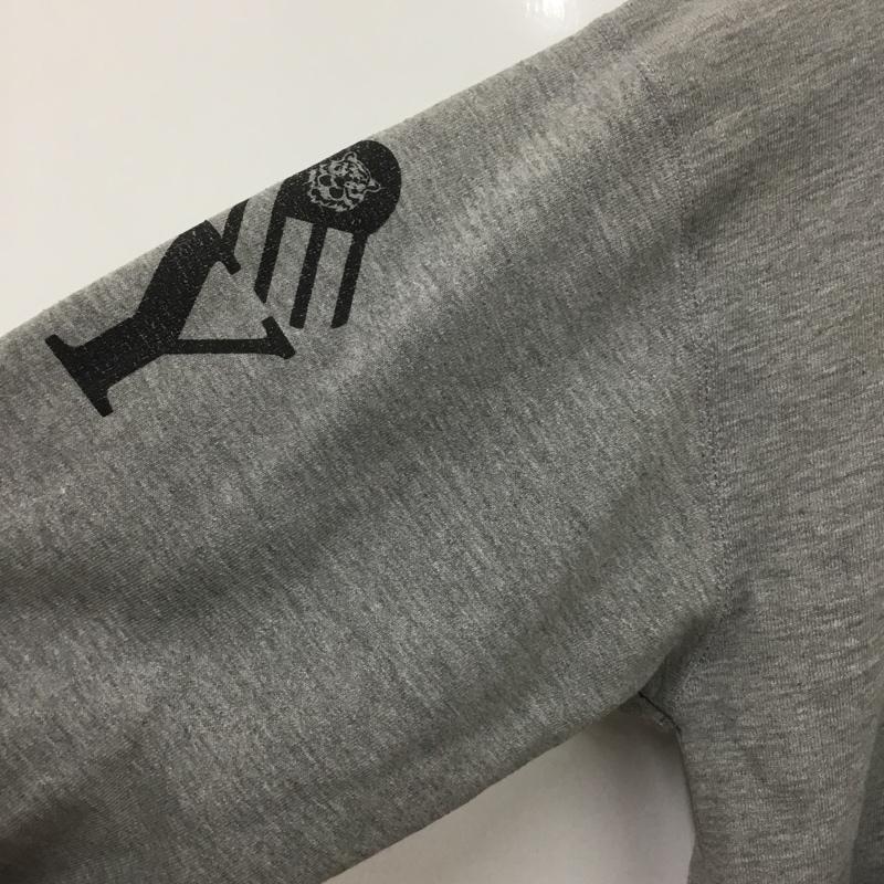 古着 USED パーカー 長袖 長袖パーカー プルオーバーパーカー スウェット L ロゴ、文字 灰 / グレー / gray メンズ USED 古着 中古 10160755