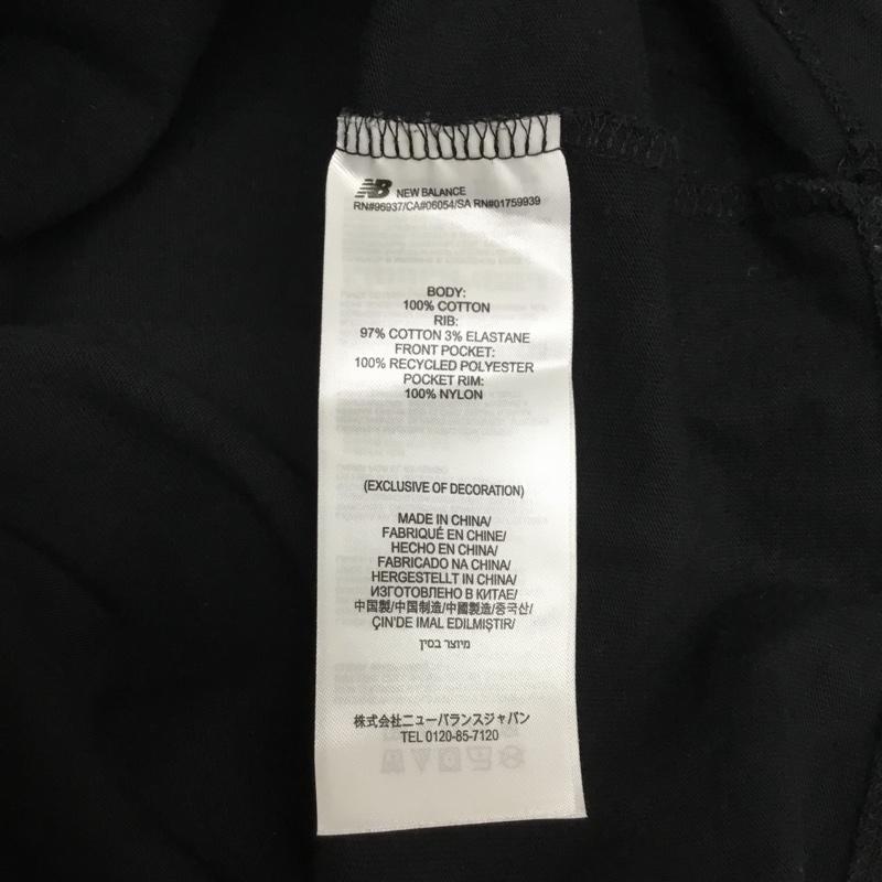 ニューバランス New Balance Tシャツ 半袖 半袖カットソー プリントTシャツ クルーネックカットソー L ロゴ、文字 黒 / ブラック / black メンズ USED 古着 中古 10160756