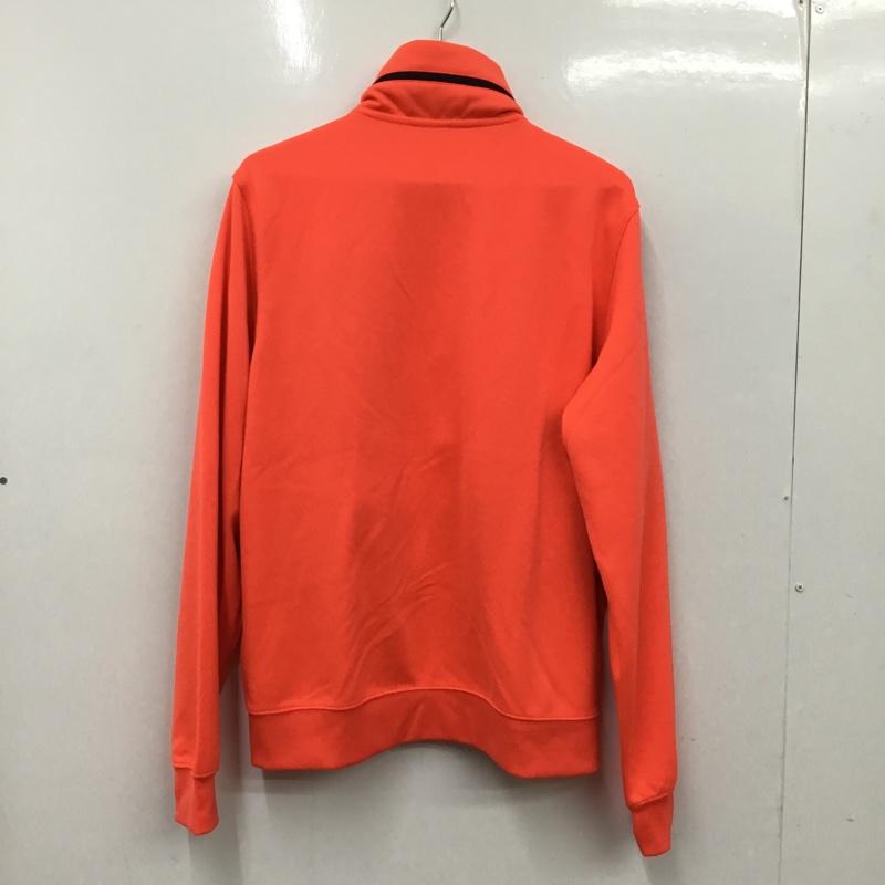 ナイキ NIKE ジャケット、上着 ジャンパー、ブルゾン ジップアップジャケット ジャージ XL ロゴ、文字 橙 / オレンジ / orange メンズ USED 古着 中古 10160757