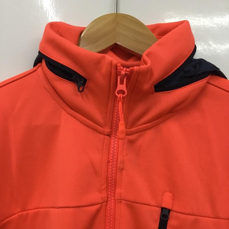 ナイキ NIKE ジャケット、上着 ジャンパー、ブルゾン ジップアップジャケット ジャージ XL ロゴ、文字 橙 / オレンジ / orange メンズ USED 古着 中古 10160757
