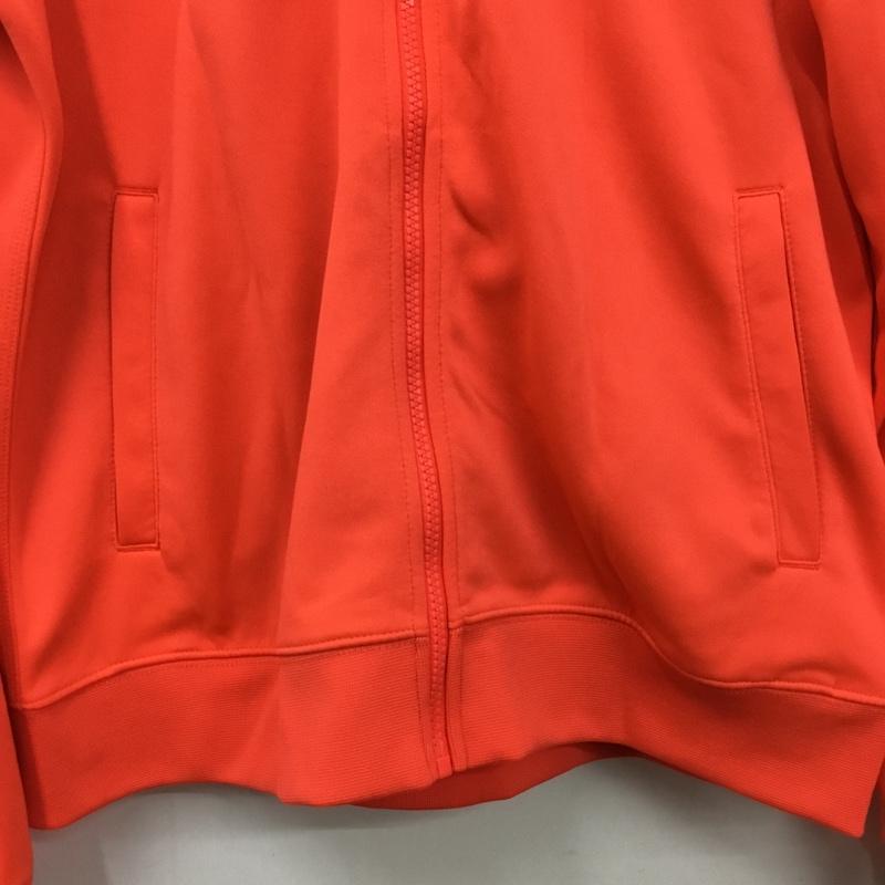 ナイキ NIKE ジャケット、上着 ジャンパー、ブルゾン ジップアップジャケット ジャージ XL ロゴ、文字 橙 / オレンジ / orange メンズ USED 古着 中古 10160757