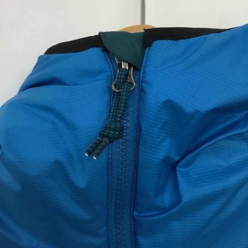 ナイキ エィシージー NIKE ACG ジャケット、上着 ジャンパー、ブルゾン ジップアップジャケット ダウンジャケット アウター L ロゴ、文字 青 / ブルー / blue X 緑 / グリーン / green メンズ USED 古着 中古 10160761