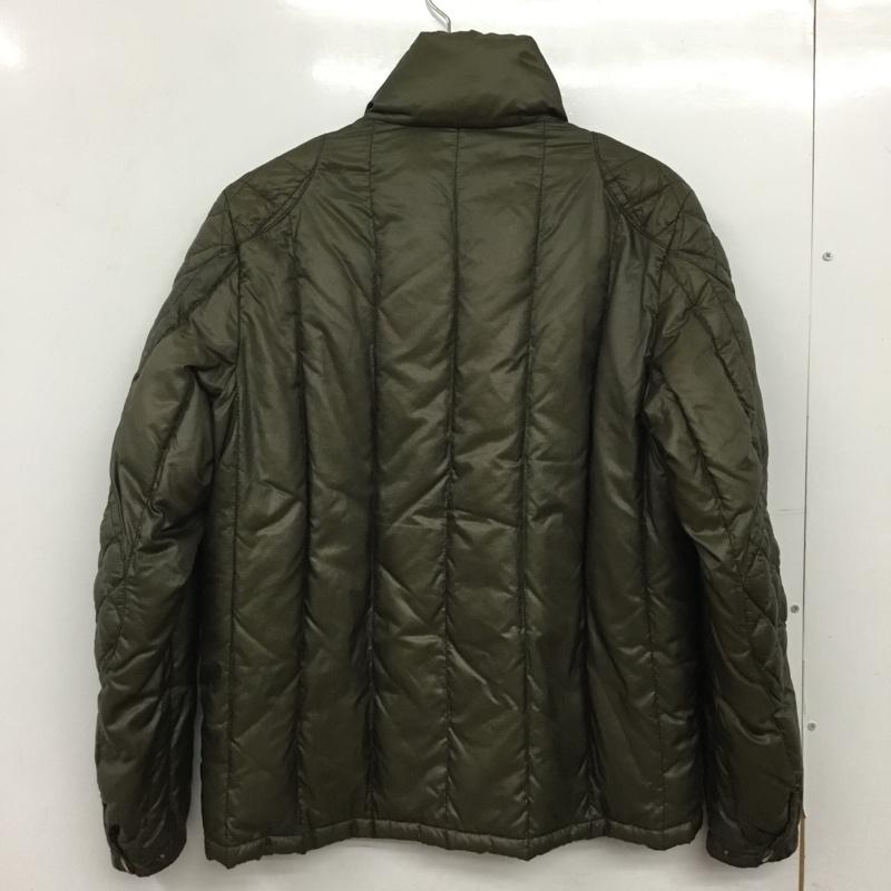 ポールスミス Paul Smith ジャケット、上着 ジャンパー、ブルゾン ジップアップジャケット ダウンジャケット アウター L 無地 カーキ / カーキ / khaki メンズ USED 古着 中古 10160763