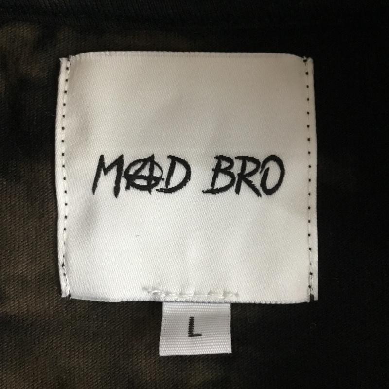 マッドブロ MADBRO カットソー 長袖 長袖カットソー プリントカットソー クルーネック L プリント マルチカラー / マルチカラー / multicolor メンズ USED 古着 中古 10160767