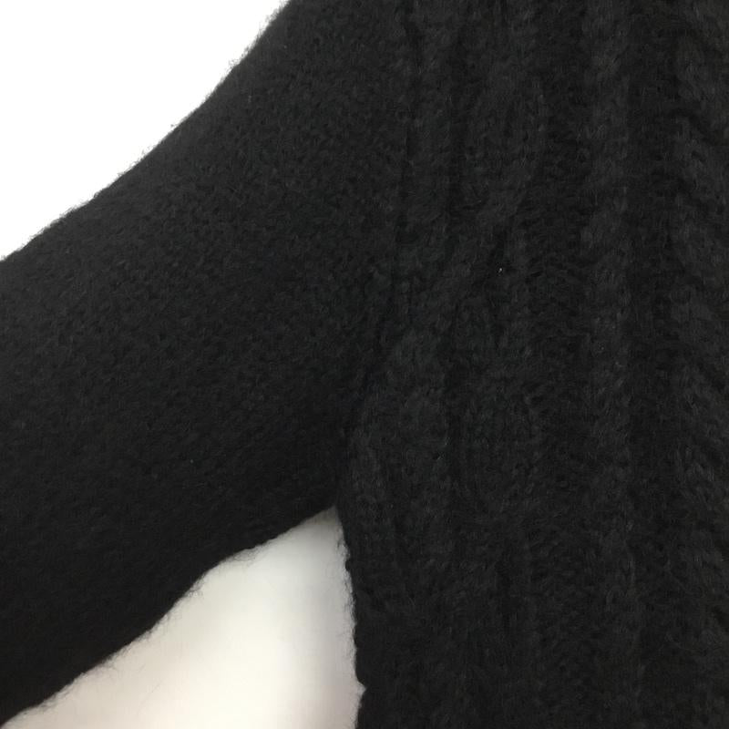 バルマン BALMAIN ニット、セーター 長袖 長袖ニットカットソー クルーネック セーター M  黒 / ブラック / black メンズ USED 古着 中古 10160770