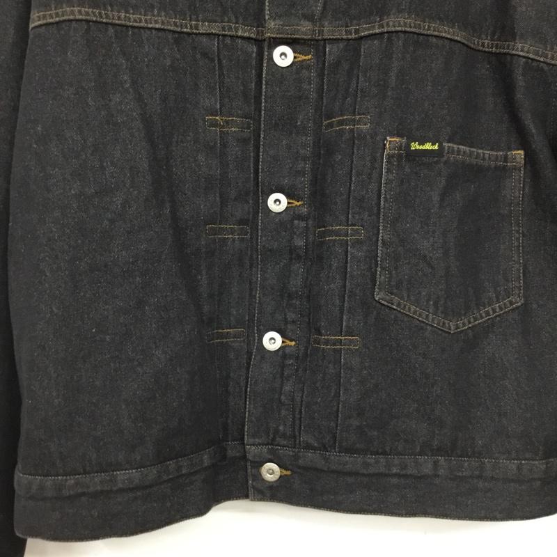 ウッドブロック WOODBLOCK ジャケット、上着 ジャンパー、ブルゾン L 無地 インディゴ / インディゴ / Indigo メンズ USED 古着 中古 10160771