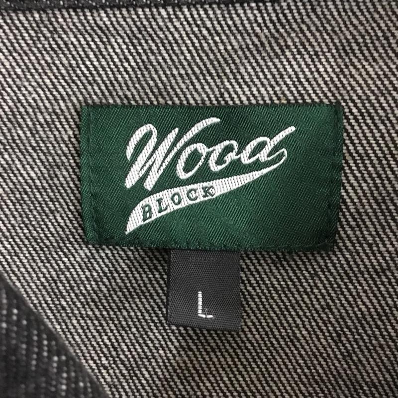 ウッドブロック WOODBLOCK ジャケット、上着 ジャンパー、ブルゾン L 無地 インディゴ / インディゴ / Indigo メンズ USED 古着 中古 10160771