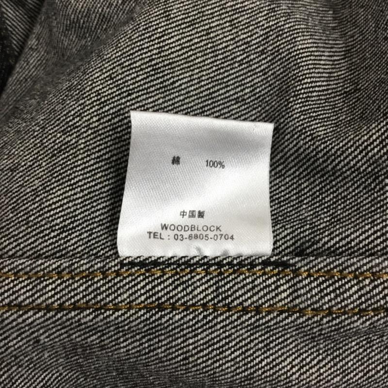 ウッドブロック WOODBLOCK ジャケット、上着 ジャンパー、ブルゾン L 無地 インディゴ / インディゴ / Indigo メンズ USED 古着 中古 10160771