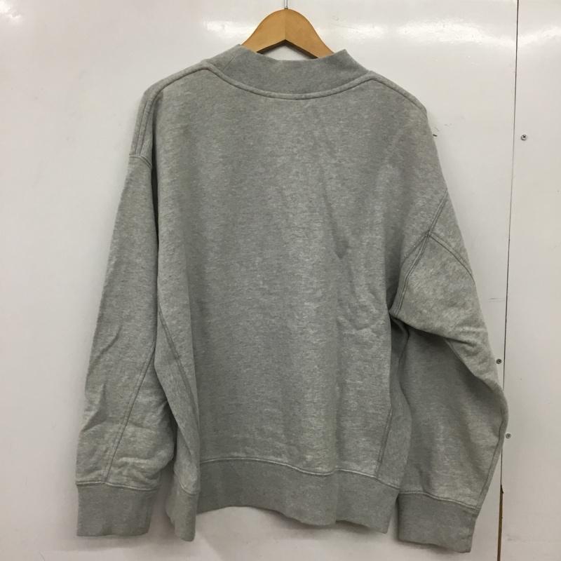 ナイキ NIKE トレーナー 長袖 長袖トレーナー スウェット プルオーバー L ロゴ、文字 灰 / グレー / gray メンズ USED 古着 中古 10160775