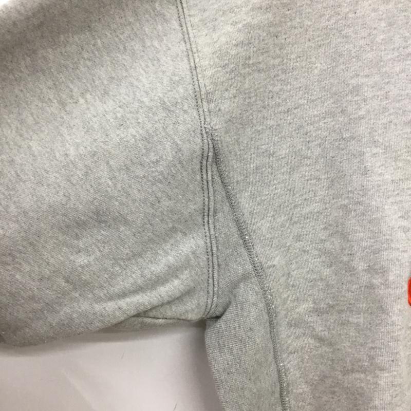 ナイキ NIKE トレーナー 長袖 長袖トレーナー スウェット プルオーバー L ロゴ、文字 灰 / グレー / gray メンズ USED 古着 中古 10160775