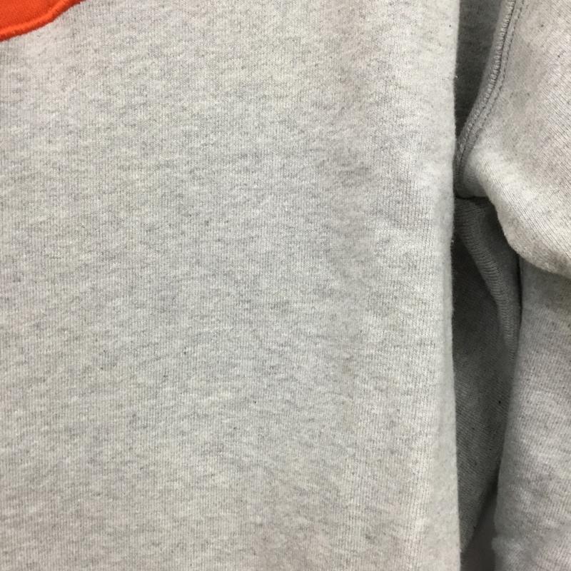 ナイキ NIKE トレーナー 長袖 長袖トレーナー スウェット プルオーバー L ロゴ、文字 灰 / グレー / gray メンズ USED 古着 中古 10160775