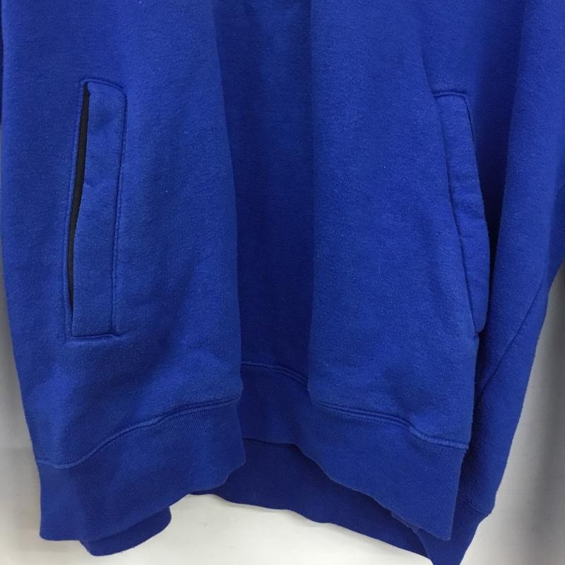 古着 USED パーカー 長袖 長袖パーカー プルオーバーパーカー スウェット L ロゴ、文字 青 / ブルー / blue メンズ USED 古着 中古 10160779