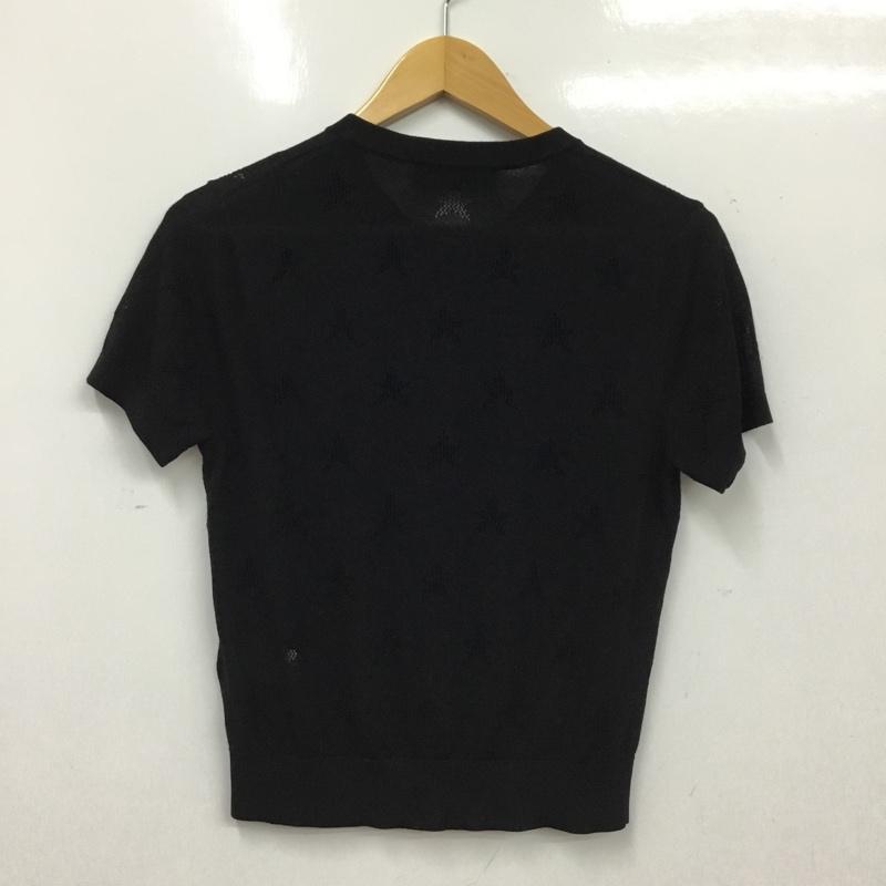 ザラ ZARA カーディガン 半袖 S 無地 黒 / ブラック / black レディース USED 古着 中古 10160781