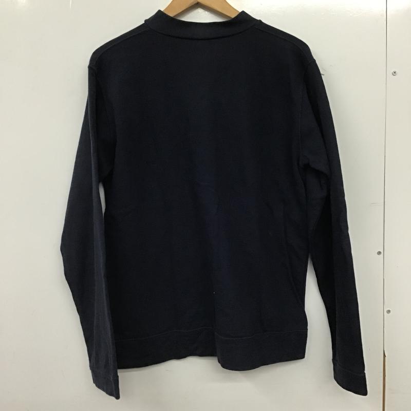ジムフレックス GYMPHLEX カットソー 長袖 長袖カットソー クルーネックカットソー 刺繍カットソー M ロゴ、文字 紺 / ネイビー / navy メンズ USED 古着 中古 10160785