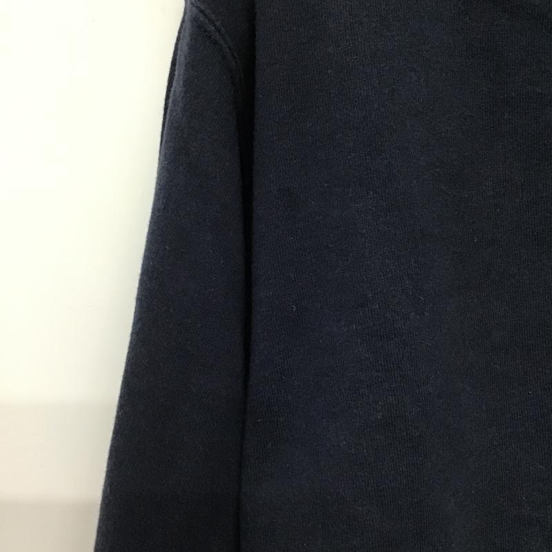 ジムフレックス GYMPHLEX カットソー 長袖 長袖カットソー クルーネックカットソー 刺繍カットソー M ロゴ、文字 紺 / ネイビー / navy メンズ USED 古着 中古 10160785