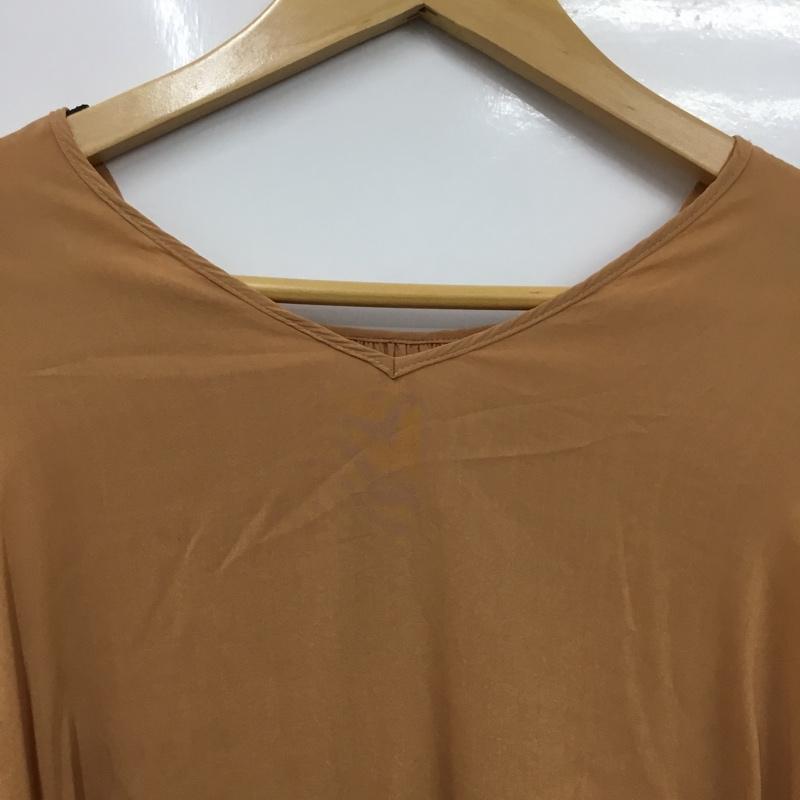 レイビームス Ray BEAMS カットソー 長袖 無地 茶 / ブラウン / brown レディース USED 古着 中古 10160788