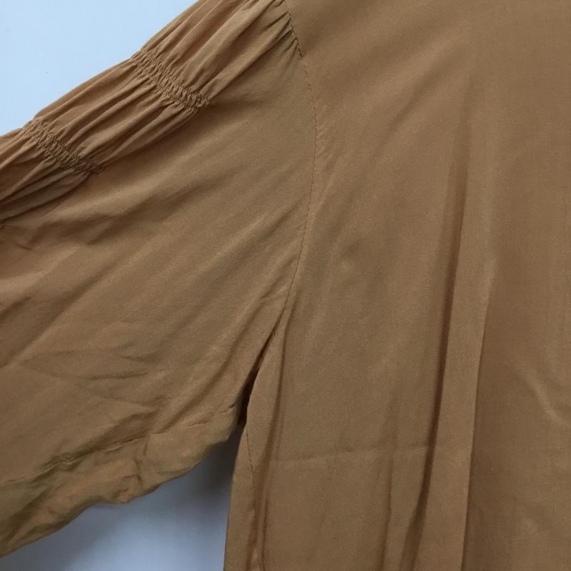 レイビームス Ray BEAMS カットソー 長袖 無地 茶 / ブラウン / brown レディース USED 古着 中古 10160788