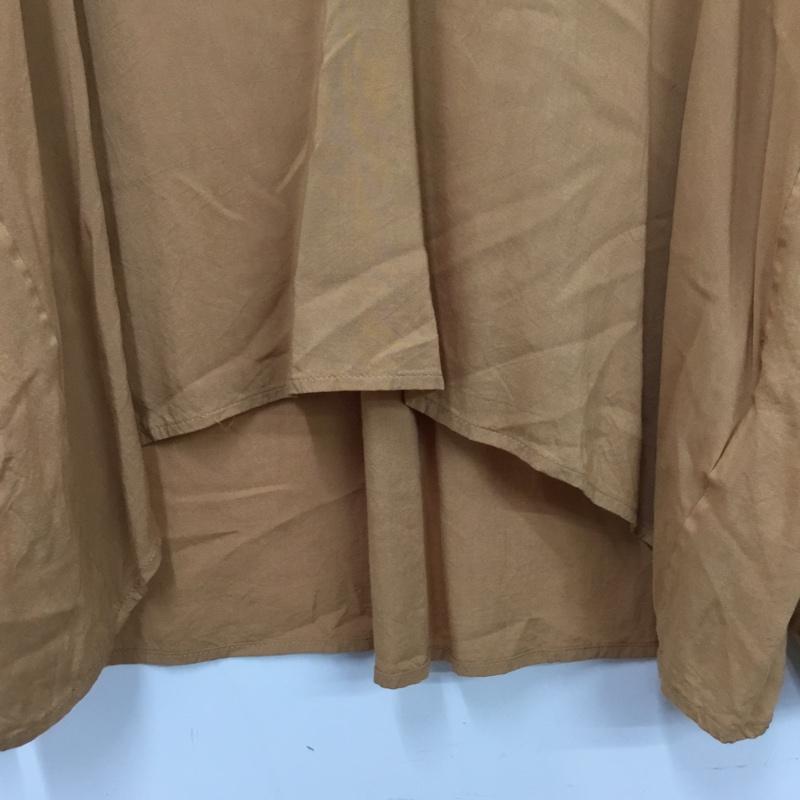 レイビームス Ray BEAMS カットソー 長袖 無地 茶 / ブラウン / brown レディース USED 古着 中古 10160788