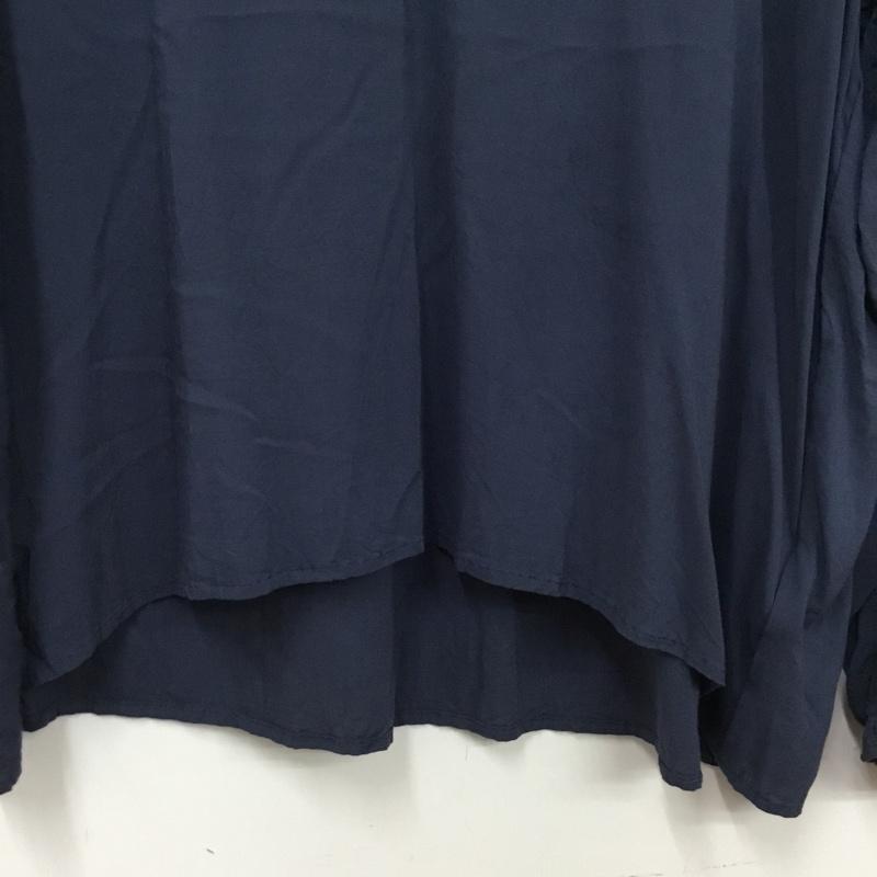 レイビームス Ray BEAMS カットソー 長袖 無地 紺 / ネイビー / navy レディース USED 古着 中古 10160789