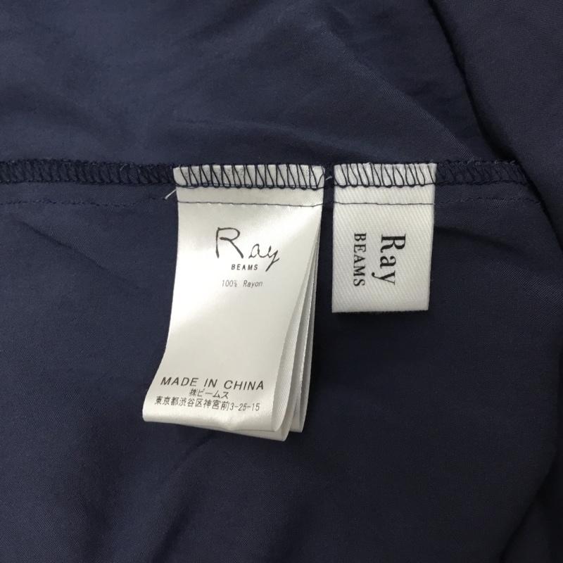 レイビームス Ray BEAMS カットソー 長袖 無地 紺 / ネイビー / navy レディース USED 古着 中古 10160789