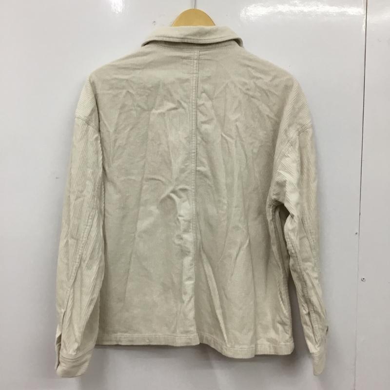 ディッキーズ Dickies ジャケット、上着 ジャケット、ブレザー 1482-8310 コーデュロイワークジャケット M 無地 オフホワイト / オフホワイト / レディース USED 古着 中古 10160791
