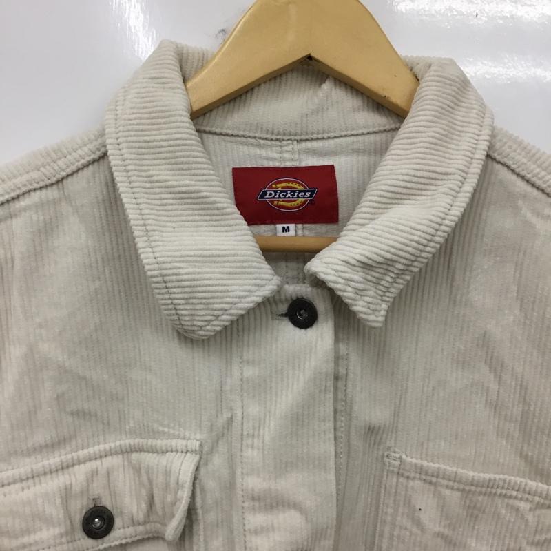 ディッキーズ Dickies ジャケット、上着 ジャケット、ブレザー 1482-8310 コーデュロイワークジャケット M 無地 オフホワイト / オフホワイト / レディース USED 古着 中古 10160791