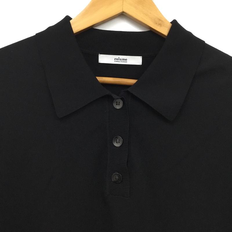 レリュームジャーナルスタンダード relume Journal Standard カットソー 半袖 無地 黒 / ブラック / black レディース USED 古着 中古 10160793