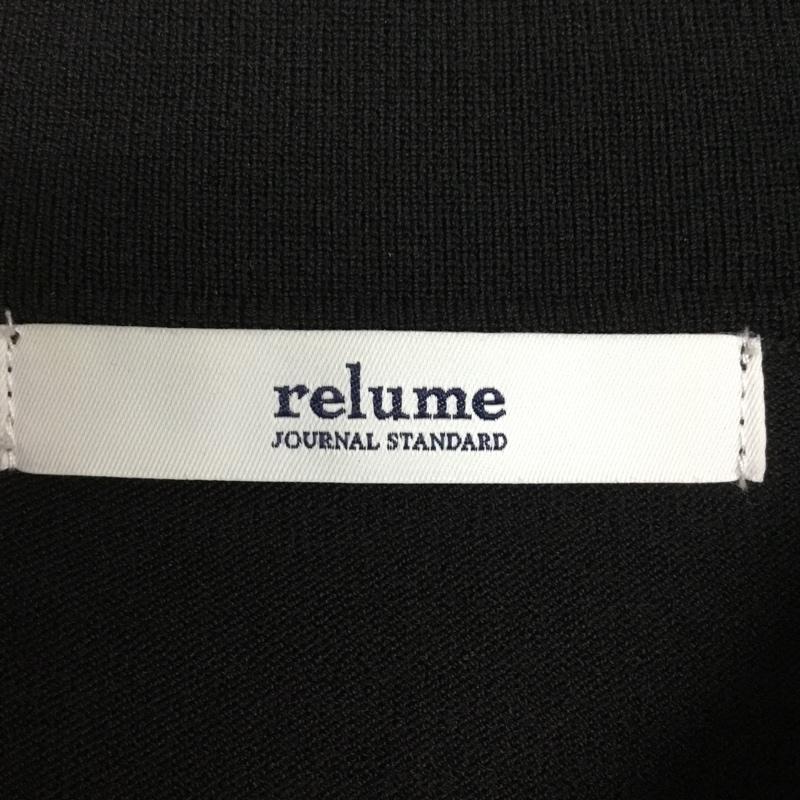 レリュームジャーナルスタンダード relume Journal Standard カットソー 半袖 無地 黒 / ブラック / black レディース USED 古着 中古 10160793