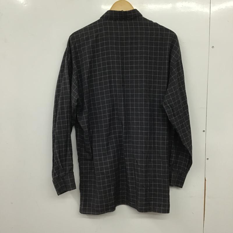 ヴェルサス VERSUS シャツ、ブラウス 長袖 長袖シャツ チェックシャツ カラーシャツ チェック 紺 / ネイビー / navy メンズ USED 古着 中古 10160794