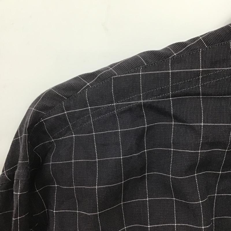 ヴェルサス VERSUS シャツ、ブラウス 長袖 長袖シャツ チェックシャツ カラーシャツ チェック 紺 / ネイビー / navy メンズ USED 古着 中古 10160794