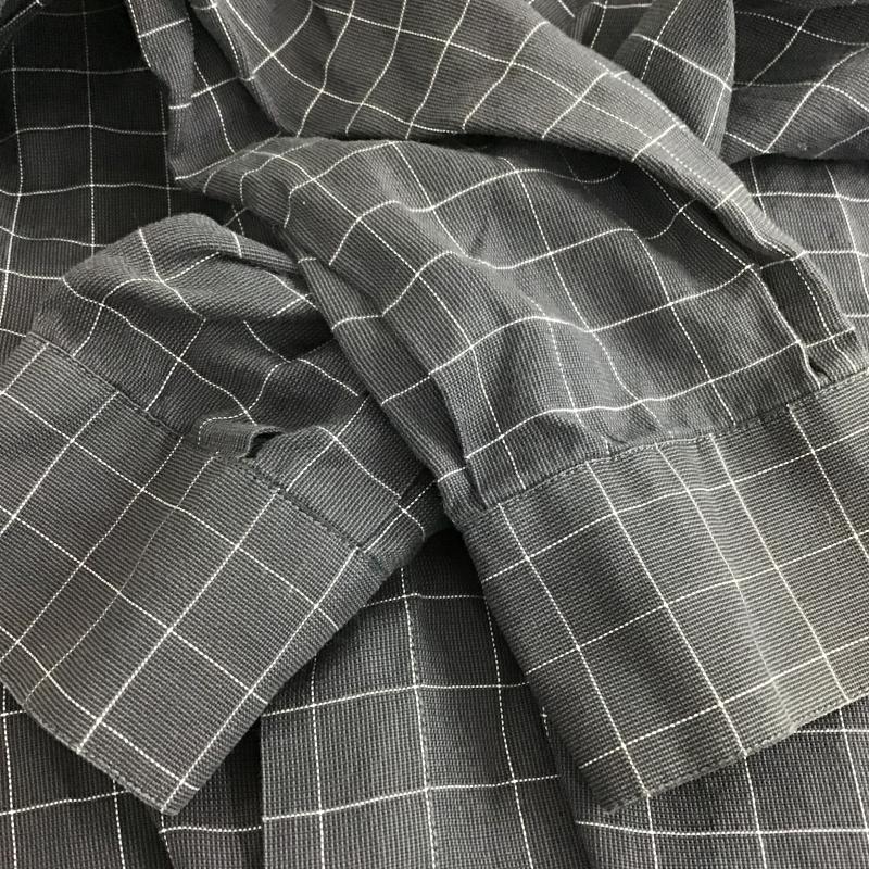 ヴェルサス VERSUS シャツ、ブラウス 長袖 長袖シャツ チェックシャツ カラーシャツ チェック 紺 / ネイビー / navy メンズ USED 古着 中古 10160794