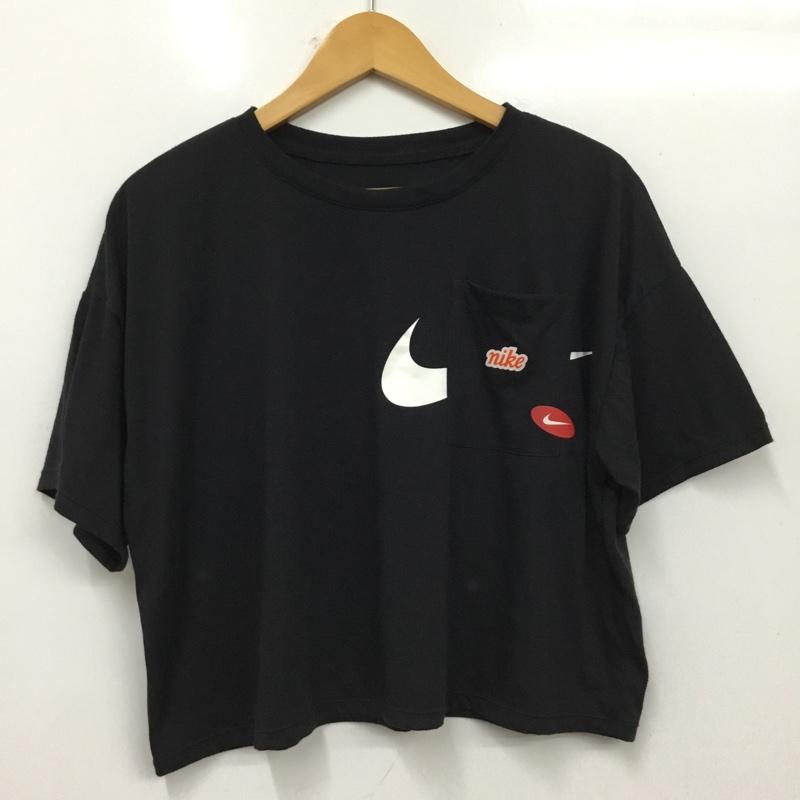 ナイキ NIKE Tシャツ 半袖 L プリント 黒 / ブラック / black レディース USED 古着 中古 10160796