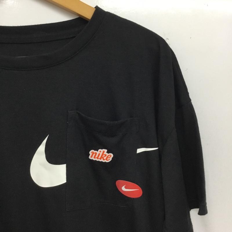 ナイキ NIKE Tシャツ 半袖 L プリント 黒 / ブラック / black レディース USED 古着 中古 10160796