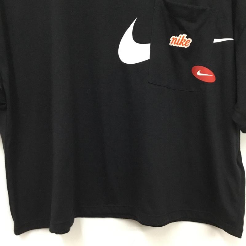 ナイキ NIKE Tシャツ 半袖 L プリント 黒 / ブラック / black レディース USED 古着 中古 10160796