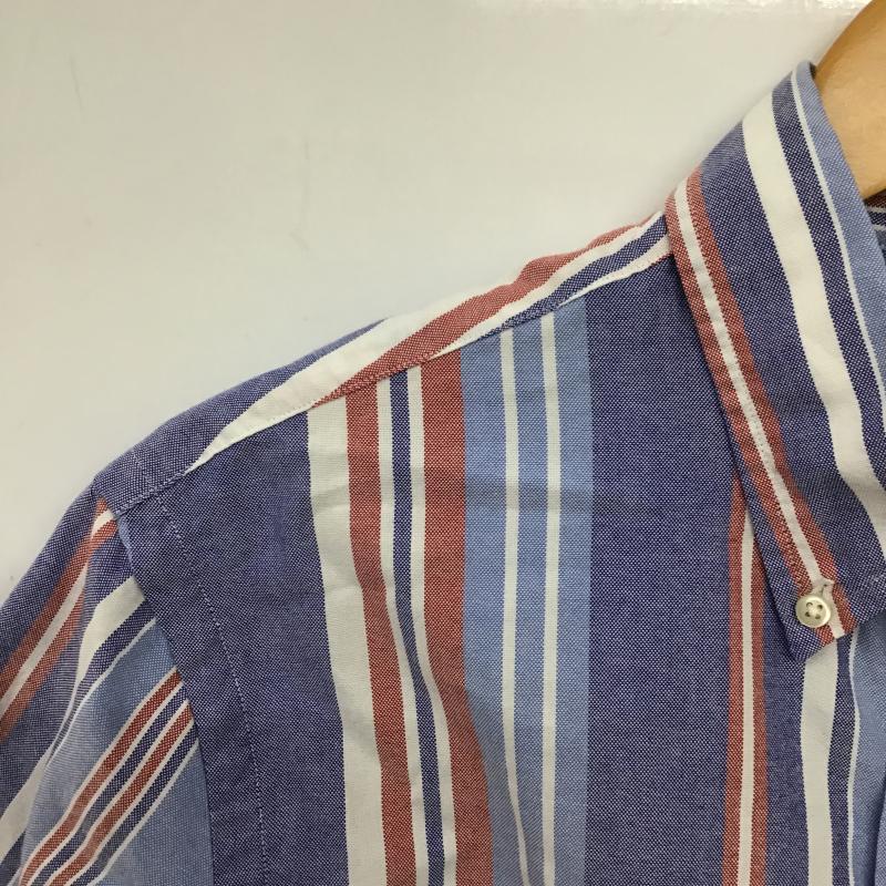 ポロラルフローレン POLO RALPH LAUREN シャツ、ブラウス 半袖 半袖シャツ ストライプシャツ ボタンダウンシャツ M ストライプ マルチカラー / マルチカラー / multicolor メンズ USED 古着 中古 10160797