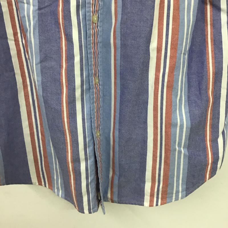 ポロラルフローレン POLO RALPH LAUREN シャツ、ブラウス 半袖 半袖シャツ ストライプシャツ ボタンダウンシャツ M ストライプ マルチカラー / マルチカラー / multicolor メンズ USED 古着 中古 10160797