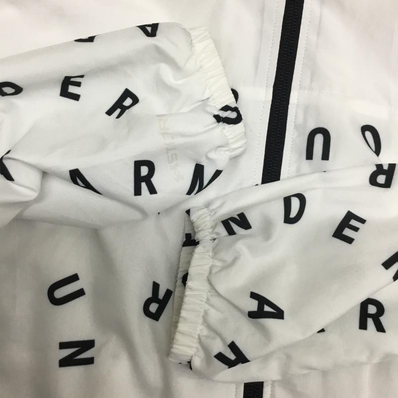 アンダーアーマー UNDER ARMOUR ジャケット、上着 ジャンパー、ブルゾン L プリント X ロゴ、文字 白 / ホワイト / white レディース USED 古着 中古 10160798