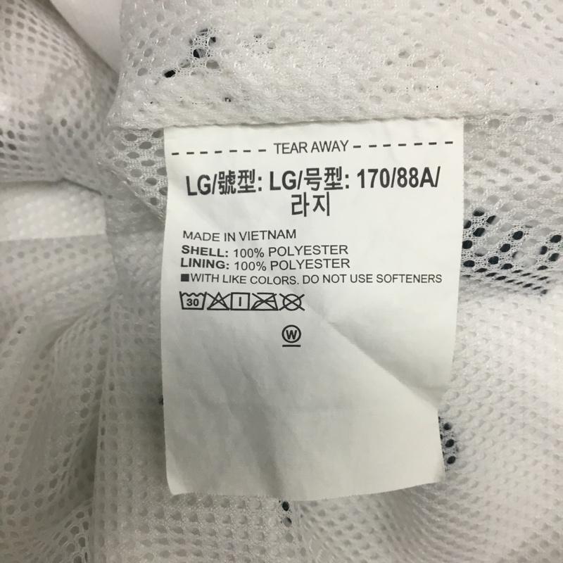 アンダーアーマー UNDER ARMOUR ジャケット、上着 ジャンパー、ブルゾン L プリント X ロゴ、文字 白 / ホワイト / white レディース USED 古着 中古 10160798