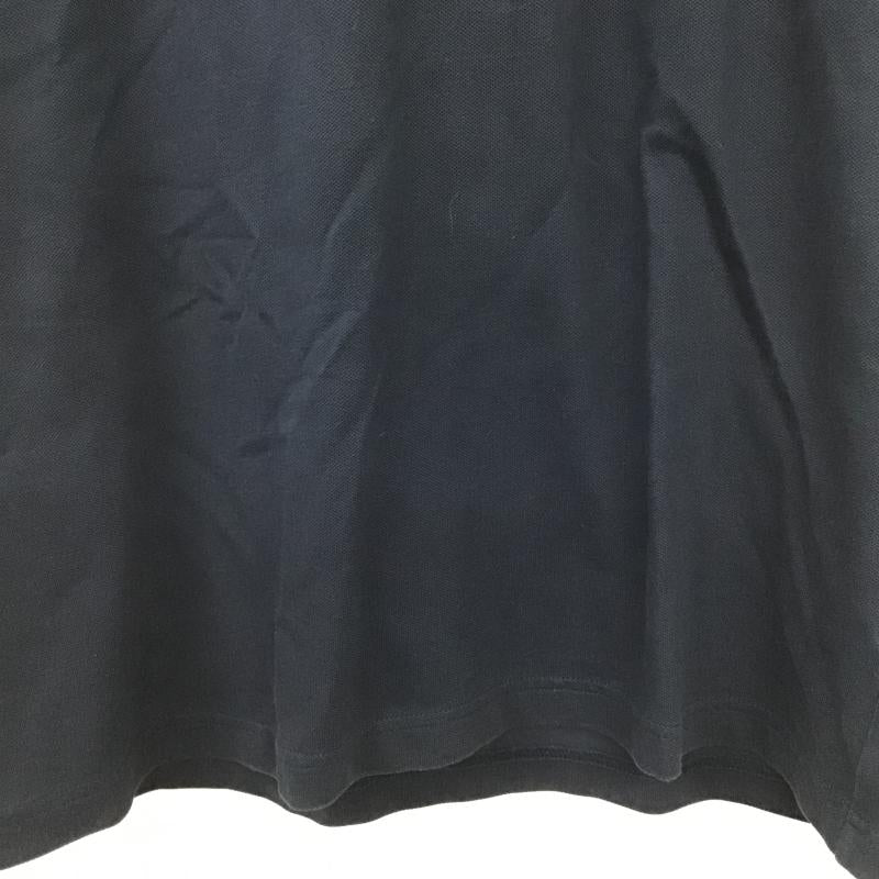 ラコステ LACOSTE ポロシャツ 半袖 半袖ポロシャツ カラーシャツ 半袖カットソー 4 ロゴ、文字 紺 / ネイビー / navy メンズ USED 古着 中古 10160801