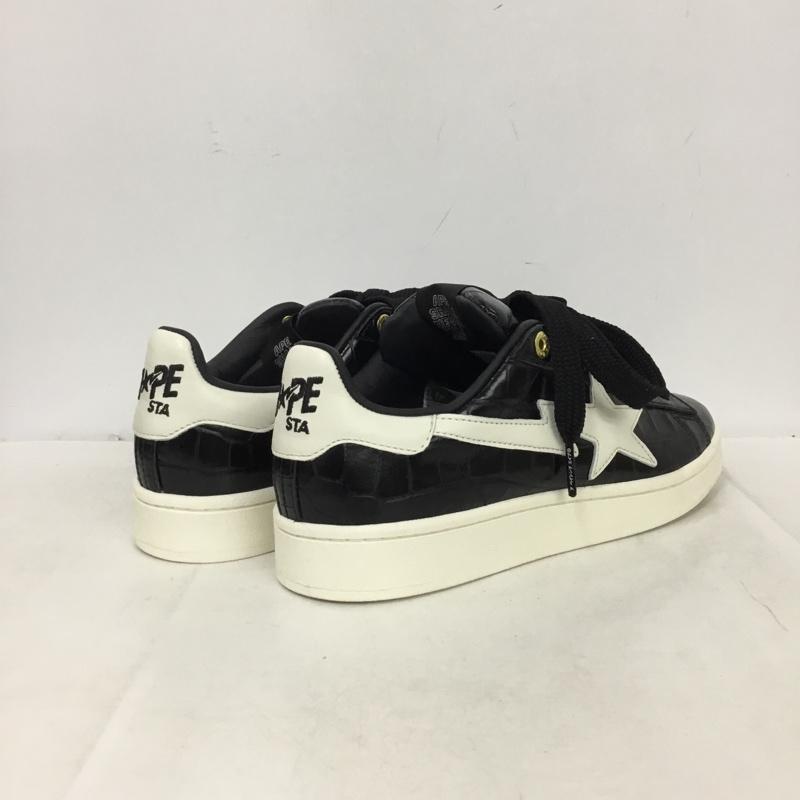 アディダス adidas スニーカー スニーカー KJ8851 CAMPUS 00S BAPE A BATHING APE 27cm 箱有 27.0cm ロゴ、文字 黒 / ブラック / black X 金 / ゴールド / gold color X オフホワイト / オフホワイト / メンズ USED 古着 中古 10160805