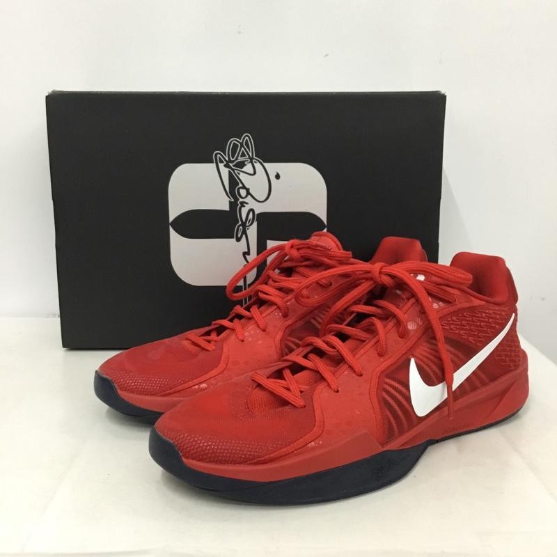 ナイキ NIKE スニーカー スニーカー FZ1517-600 SABRINA 2 EP バスケットボールシューズ 28.5cm 箱有 28.5cm ロゴ、文字 赤 / レッド / red X 紺 / ネイビー / navy レディース USED 古着 中古 10160811