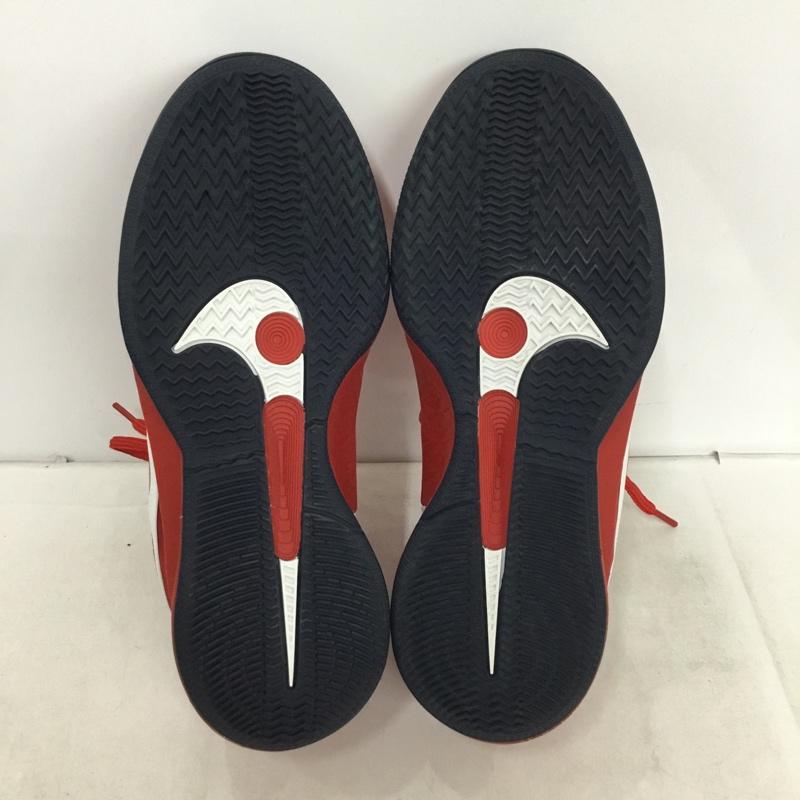 ナイキ NIKE スニーカー スニーカー FZ1517-600 SABRINA 2 EP バスケットボールシューズ 28.5cm 箱有 28.5cm ロゴ、文字 赤 / レッド / red X 紺 / ネイビー / navy レディース USED 古着 中古 10160811