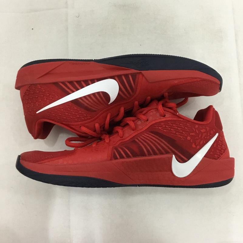 ナイキ NIKE スニーカー スニーカー FZ1517-600 SABRINA 2 EP バスケットボールシューズ 28.5cm 箱有 28.5cm ロゴ、文字 赤 / レッド / red X 紺 / ネイビー / navy レディース USED 古着 中古 10160811