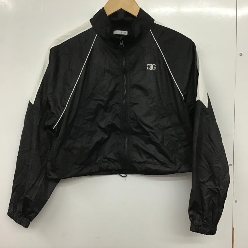 ジェイダ GYDA ジャケット、上着 ジャンパー、ブルゾン 072450190901 Symmetry GYDAラインショートトラックジャケット FREE 無地 黒 / ブラック / black レディース USED 古着 中古 10160812